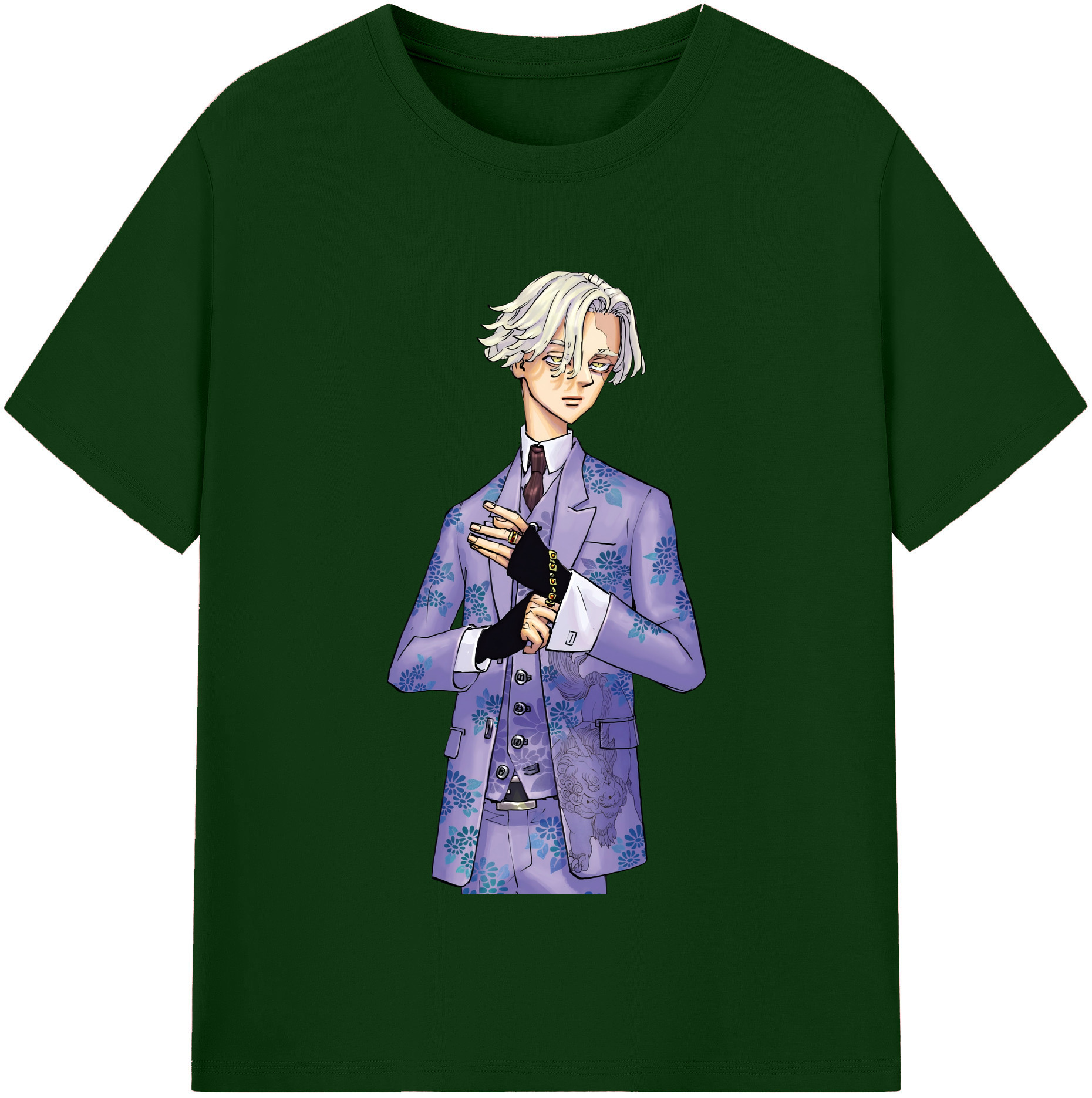 （画像用） 東京リベンジャーズ Tokyo Revengers 綿100％半袖Tシャツ（フロントプリント）
